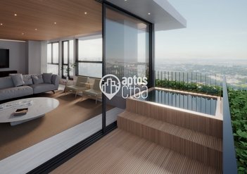 apartment em Rua Monsenhor Ivo Zanlorenzi, Mossunguê - Curitiba - PR