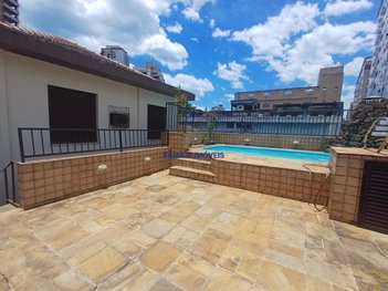 house em Avenida Dino Bueno, Ponta da Praia - Santos - SP