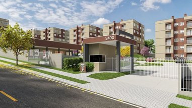 apartment em Rua Caieiras, Floresta - Cascavel - PR