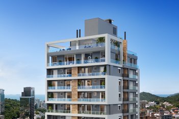 apartment em Av. Marcio Ferreira de Mello e Silva, Praia Brava de Itajaí - Itajaí - SC