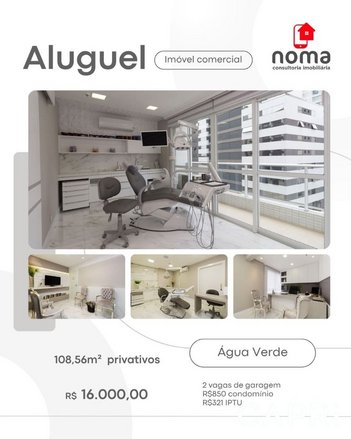 office em Avenida República Argentina, Vila Izabel - Curitiba - PR