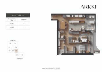 apartment em Rua Crispim Mira, Centro - Florianópolis - SC