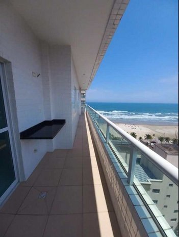 apartment em Rua Pedro Álvarez Cabral, Aviação - Praia Grande - SP