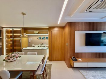 apartment em Avenida Beira Mar, Praia do Morro - Guarapari - ES