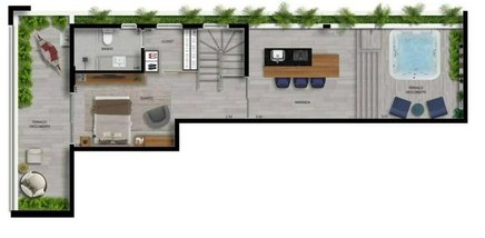 apartment em Rua do Cedro, Vale do Sereno - Nova Lima - MG