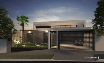 house em Rua General Osório, Centro - Cascavel - PR