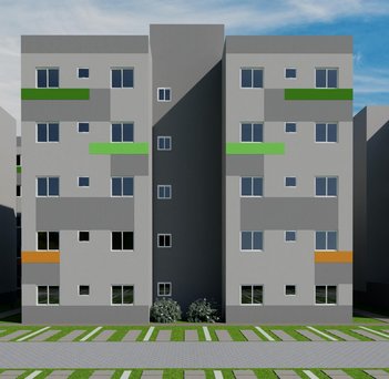 apartment em Estrada Akiji Kakeya, Porteira Preta - Mogi das Cruzes - SP