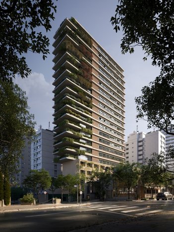 apartment em Rua da Consolação, Cerqueira César - São Paulo - SP