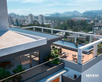 apartment em Rua João Pio Duarte Silva, Córrego Grande - Florianópolis - SC