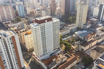 apartment em Rua André de Barros, Centro - Curitiba - PR