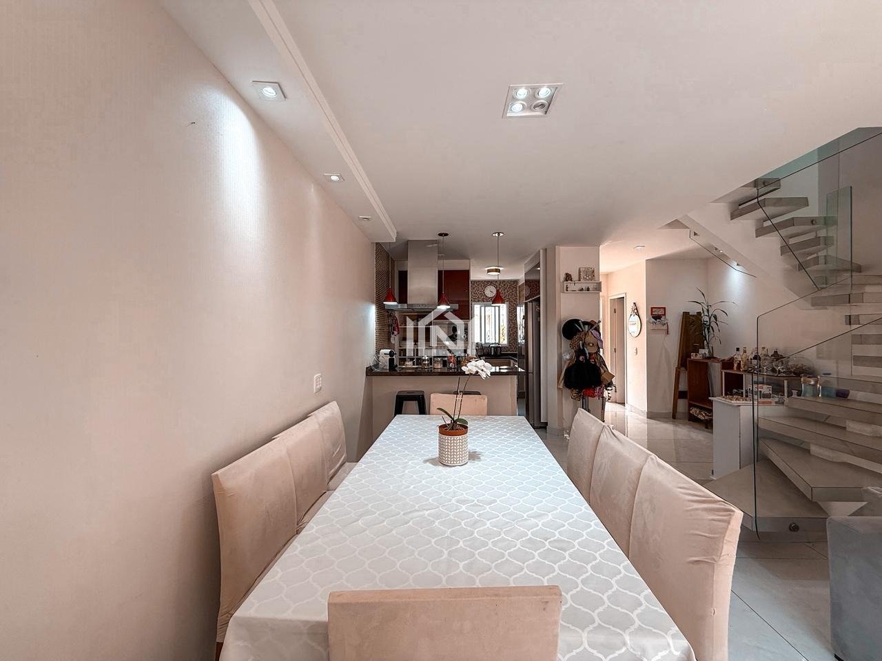 casa a venda no condominio quebec ville - sala para 3 ambientes