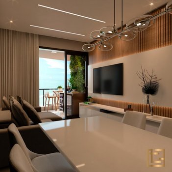 apartment em Avenida Atlântica, Palmas - Governador Celso Ramos - SC
