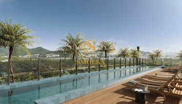 apartment em Estrada Haroldo Soares Glavan, Cacupé - Florianópolis - SC