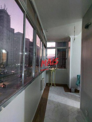 apartment em Avenida Presidente Wilson, José Menino - Santos - SP
