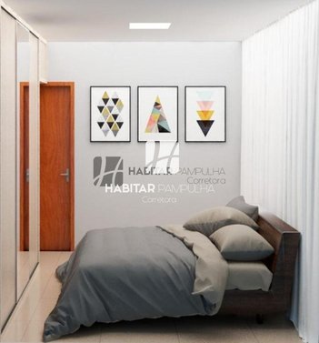 apartment em Rua Barretos c/ Campos Gerais, Parque Xangri-Lá - Contagem - MG