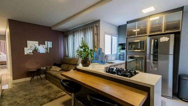 apartment em Rua Atibaia, Vila Valparaíso - Santo André - SP