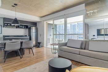 apartment em Rua Jean Peltier, Cidade Monções - São Paulo - SP