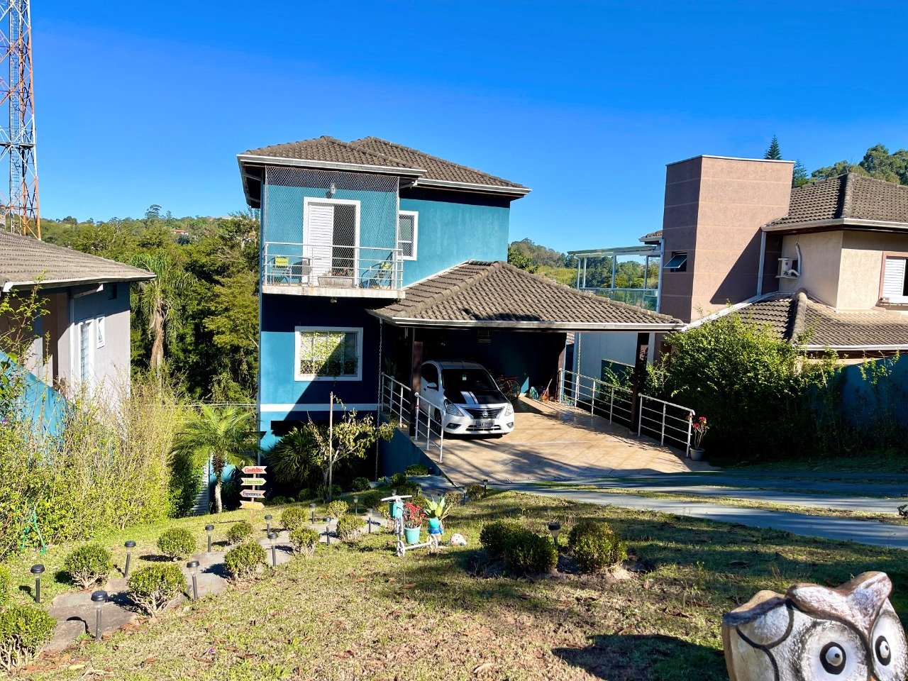 casa a venda no condominio quinta de sao fernando - fachada