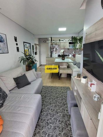 apartment em Rua Lupércio de Miranda, Campestre - Santo André - SP