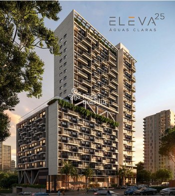 apartment em Rua 25, Sul (Águas Claras) - Brasília - DF