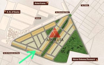 land_lot em Avenida Giaconda Cibin, Jardim Brasília - Americana - SP