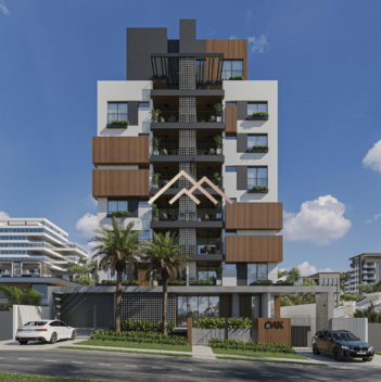 apartment em Rua Estados Unidos, Boa Vista - Curitiba - PR