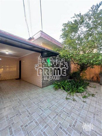 house em Rua Monteiro Lobato, Ocian - Praia Grande - SP