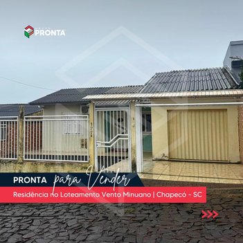 house em Rua Celso Adynir Ecco, São Lucas - Chapecó - SC