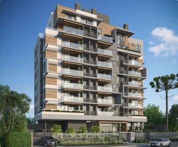 apartment em Rua Bom Jesus, Juvevê - Curitiba - PR