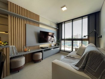 apartment em Rua Coronel Pedro Demoro, Balneário - Florianópolis - SC