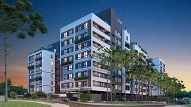 apartment em Rua Francisco Ader, Novo Mundo - Curitiba - PR