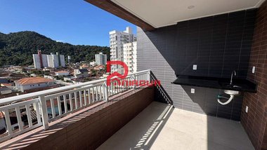 apartment em Rua General Osório, Canto do Forte - Praia Grande - SP