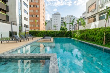 apartment em Rua Curitiba, Lourdes - Belo Horizonte - MG
