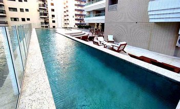 apartment em Rua General Vicente de Paula Dalle Coutinho, Canto do Forte - Praia Grande - SP