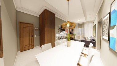 apartment em Rua Panamá, Guilhermina - Praia Grande - SP