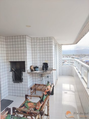 apartment em Rua Balneário Camboriu, Aviação - Praia Grande - SP