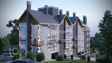 apartment em Rua Emilio Leobet, Dutra - Gramado - RS