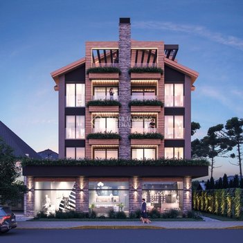 apartment em Rua São Pedro, Centro - Gramado - RS