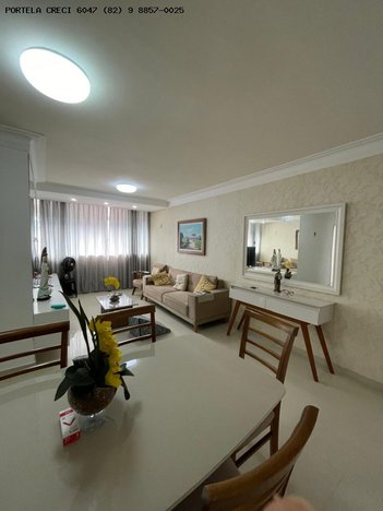 apartment em Rua Antônio Barbosa, Gruta de Lourdes - Maceió - AL