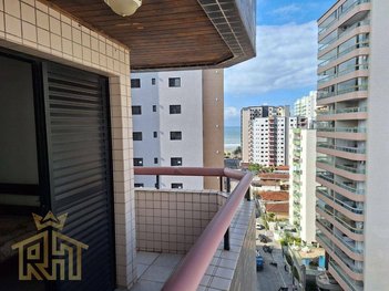 apartment em Avenida Presidente Kennedy, Mirim - Praia Grande - SP