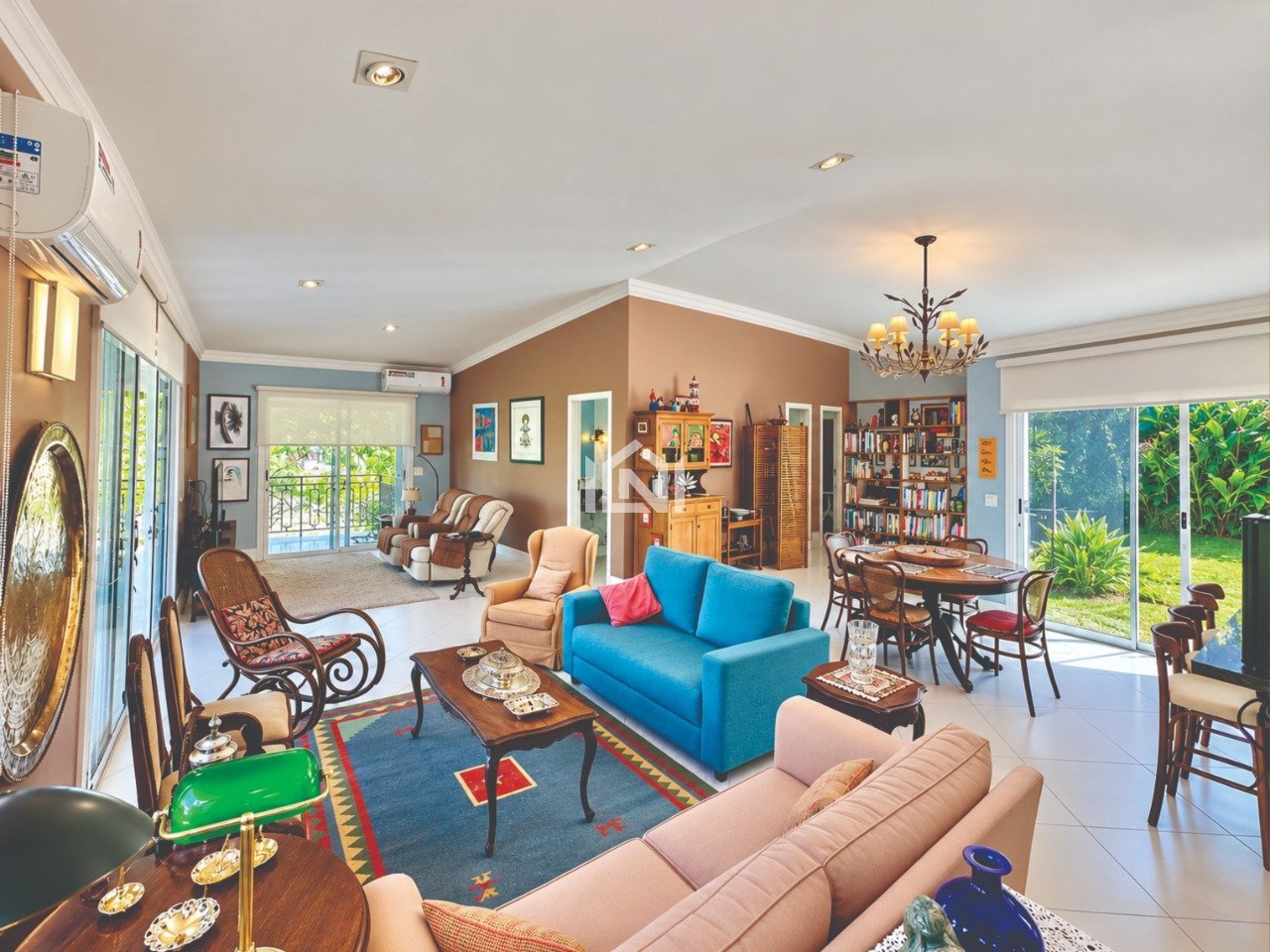 casa a venda no condominio quinta de sao fernando - sala