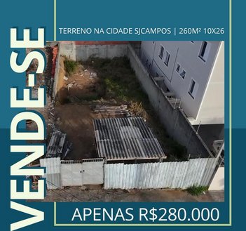 land_lot em Rua Marcilo Alves Felicio, Vila das Flores - São José dos Campos - SP