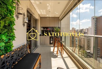 apartment em Avenida Rouxinol, Indianópolis - São Paulo - SP