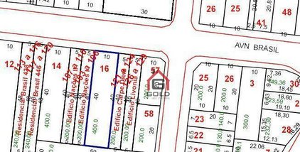 land_lot em Avenida Brasil, Parque das Nações - Santo André - SP
