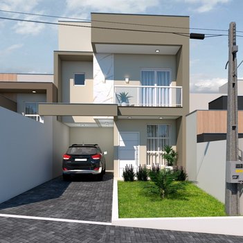 house em Rua João Coita dos Santos, Araras - Chapecó - SC