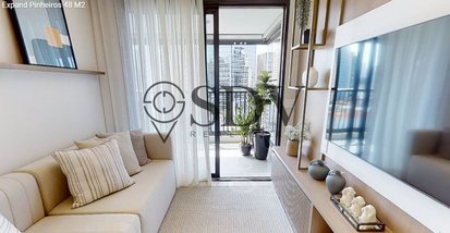 apartment em Rua Cardeal Arcoverde, Pinheiros - São Paulo - SP