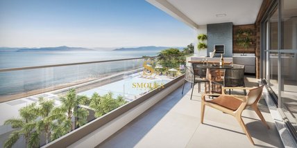 apartment em Haroldo Soares Glavan, Cacupé - Florianópolis - SC