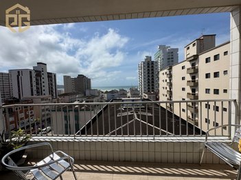apartment em Rua México, Guilhermina - Praia Grande - SP