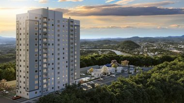 apartment em Rua Heinrich Hemmer, Badenfurt - Blumenau - SC