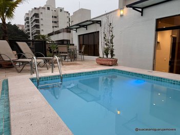 apartment em Caminho das Tartarugas, Mar e Céu - Guarujá - SP